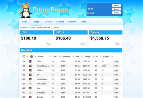 Pingobingo casino review